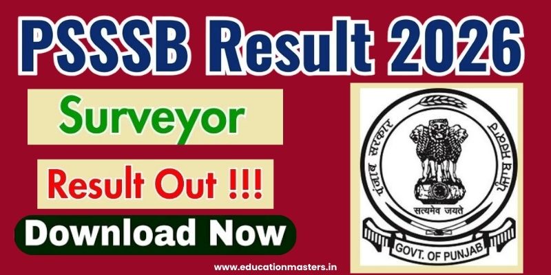 PSSSB Surveyor Result